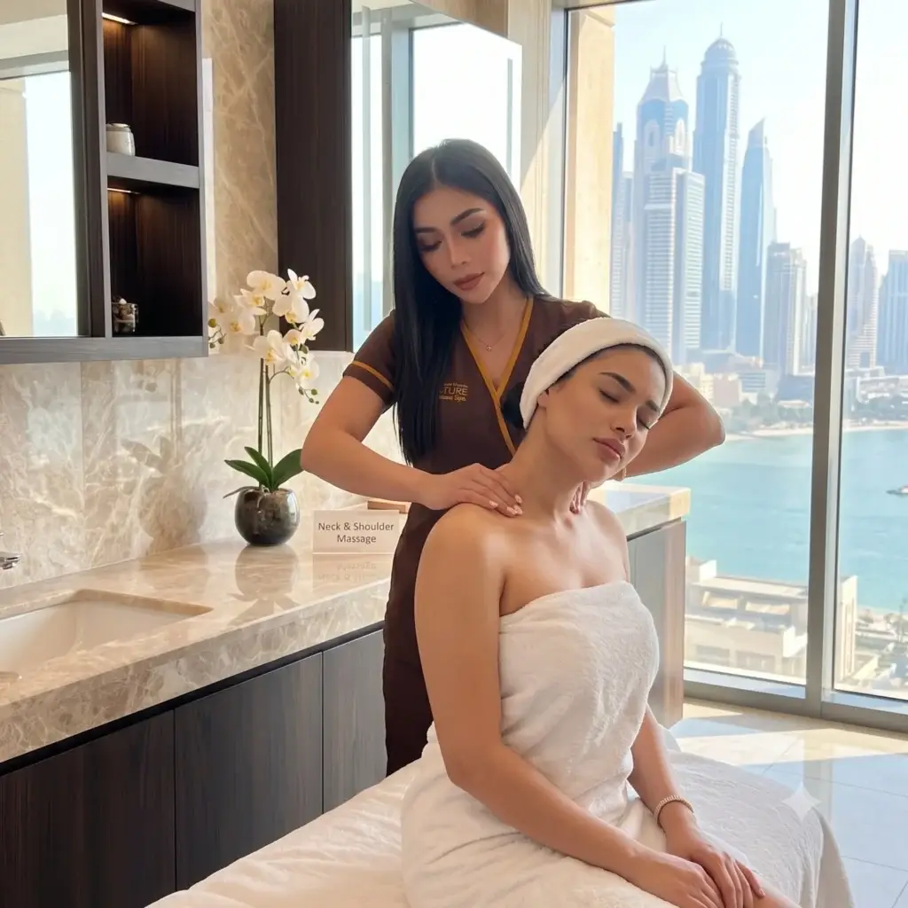 Best Hot Stone Massage in Dubai Marina: What to Expect & Benefits neck & shoulder massage